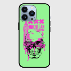 Чехол для iPhone 13 Pro Hooligan - skull