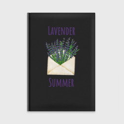 Ежедневник Lavender Summer - букет лаванды в конверте