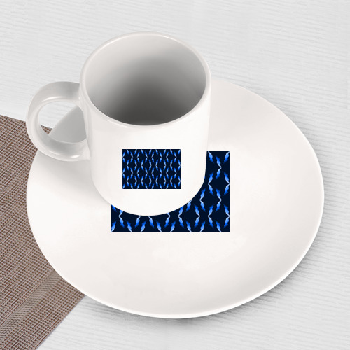 Набор: тарелка + кружка Синяя ночь - фото 3
