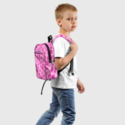 Детский рюкзак 3D Барби паттерн розовый - фото 2