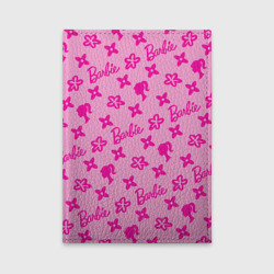 Обложка для автодокументов Барби паттерн розовый