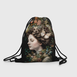 Рюкзак-мешок 3D Девушка с волшебными волосами