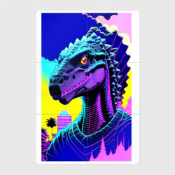 Магнитный плакат 2Х3 Funny dinosaur - fantasy - neural network