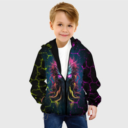 Детская куртка 3D Alien - neon style - фото 2