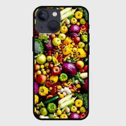 Чехол для iPhone 13 mini Свежие овощи и фрукты