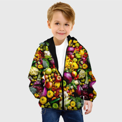 Детская куртка 3D Свежие овощи и фрукты - фото 2