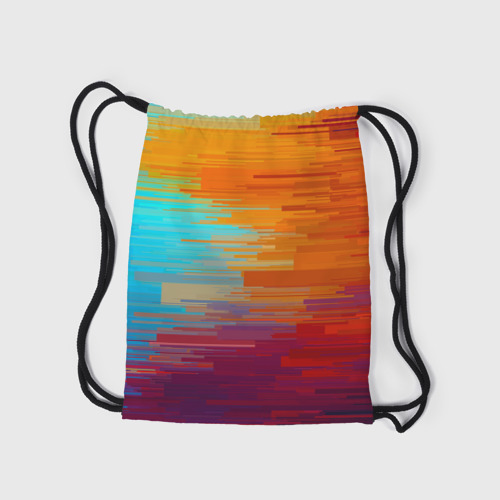 Рюкзак-мешок 3D Цветной глитч - фото 7