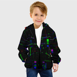 Детская куртка 3D Глитч помехи - фото 2