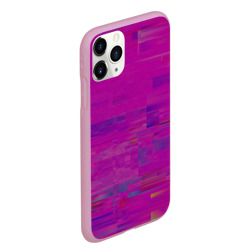 Чехол для iPhone 11 Pro Max матовый Фиолетово византийский глитч - фото 2