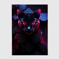 Постер Panther Cyberpunk