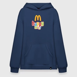 Худи SuperOversize хлопок Happy MILF - антибренд