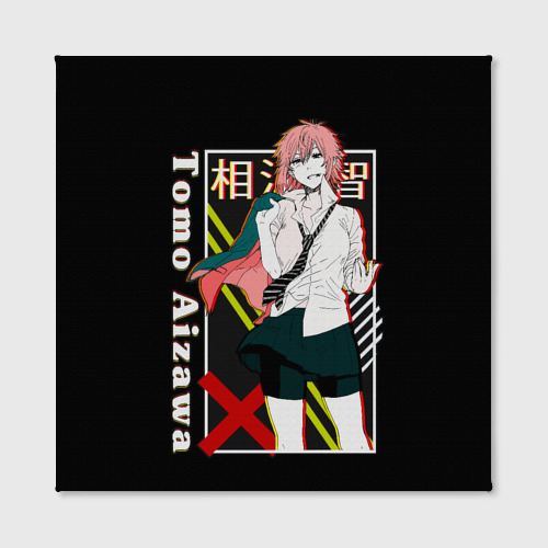 Холст квадратный Tomo Aizawa - девушка, цвет 3D печать - фото 2