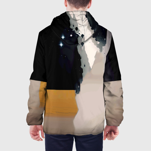 Мужская куртка 3D Космонавт в скафандре - набросок, цвет 3D печать - фото 5