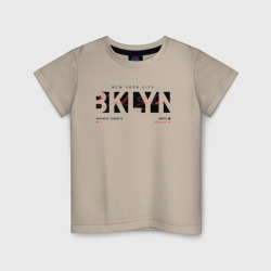 Детская футболка хлопок Brooklyn, bklyn