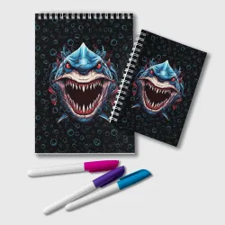 Блокнот Evil shark