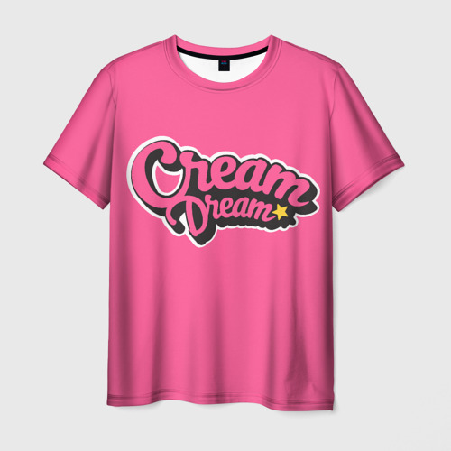 Мужская футболка 3D Cream Dream, цвет 3D печать