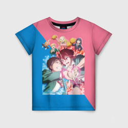 Детская футболка 3D Tomo chan Is a Girl - Anime