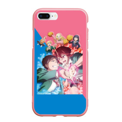 Чехол для iPhone 7Plus/8 Plus матовый Tomo chan Is a Girl - Anime