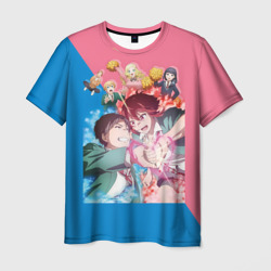 Мужская футболка 3D Tomo chan Is a Girl - Anime