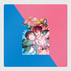 Магнитный плакат 3Х3 Tomo chan Is a Girl - Anime