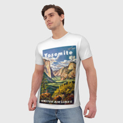 Мужская футболка 3D Йосемити - фото 2