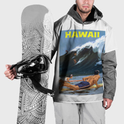Накидка на куртку 3D Серфинг на Гавайях