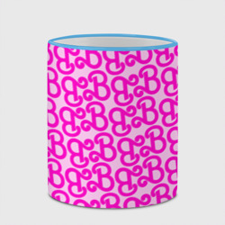 Кружка с полной запечаткой Логотип Барби - буква B - фото 2