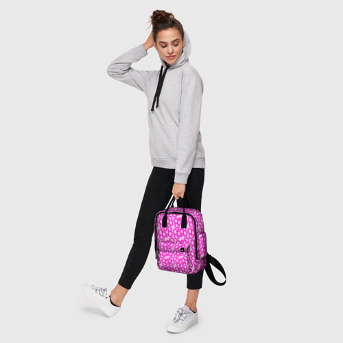 Женский рюкзак 3D Логотип Барби - буква B - фото 4