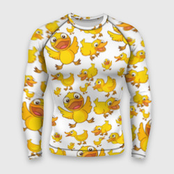 Мужской рашгард 3D Yellow ducklings