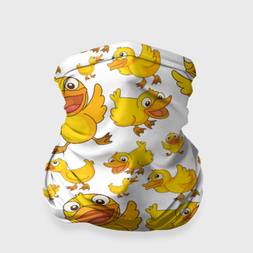 Бандана-труба 3D Yellow ducklings, цвет 3D печать