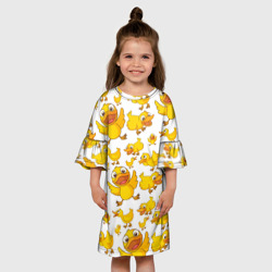 Детское платье 3D Yellow ducklings - фото 2