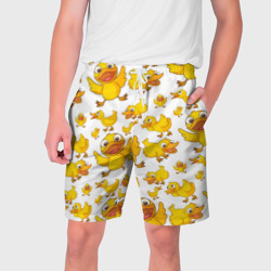 Мужские шорты 3D Yellow ducklings