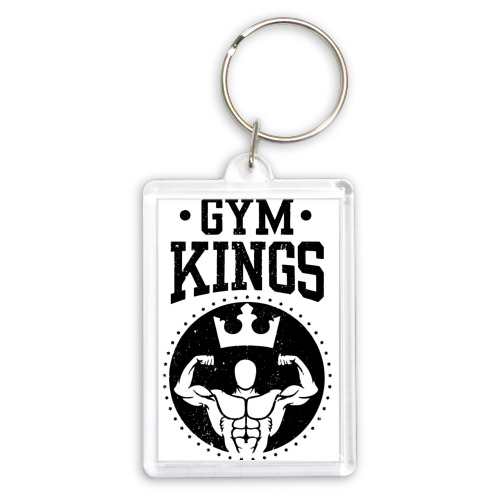 Брелок прямоугольный 35*50 Gym kings