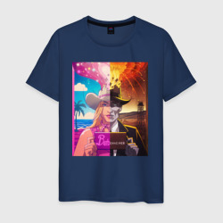 Барби Оппенгеймер – Мужская футболка хлопок с принтом купить со скидкой в -20%