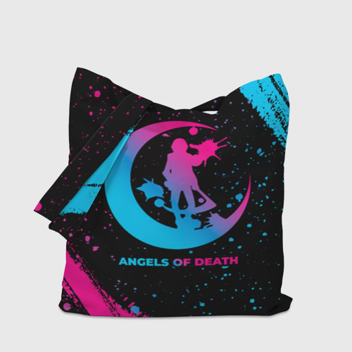 Шоппер 3D Angels of Death - neon gradient - фото 4