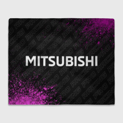 Mitsubishi pro racing: надпись и символ – Плед 3D с принтом купить со скидкой в -14%