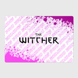 Магнитный плакат 3Х2 The Witcher pro gaming: надпись и символ