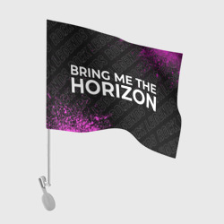 Флаг для автомобиля Bring Me the Horizon rock Legends: надпись и символ