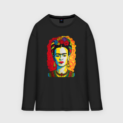 Мужской лонгслив oversize хлопок Фрида Кало Frida Khalo