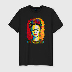 Мужская футболка хлопок Slim Фрида Кало Frida Khalo