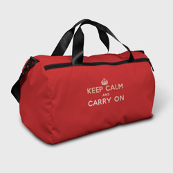 Сумка спортивная 3D Keep Calm and Carry On