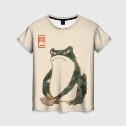 Женская футболка 3D Лягушка - Мацумото Ходжи
