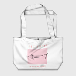 Пляжная сумка 3D Собака - Пабло Пикассо