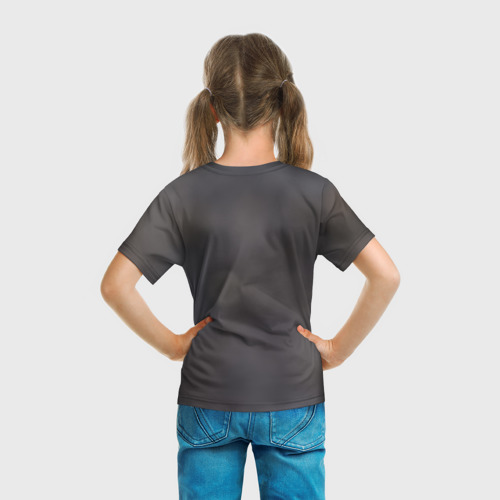 Детская футболка 3D Мордочка забавного поросёнка, цвет 3D печать - фото 6