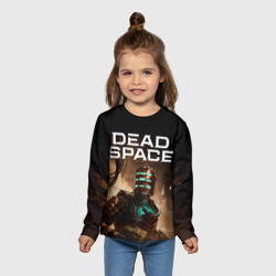 Детский лонгслив 3D Мертвый космос - фото 2