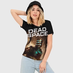 Женская футболка 3D Slim Мертвый космос - фото 2