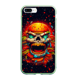 Чехол для iPhone 7Plus/8 Plus матовый Monster burger