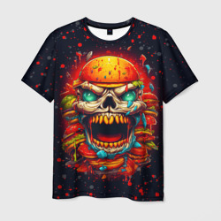 Мужская футболка 3D Monster burger