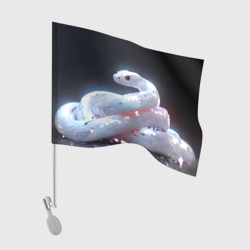 Флаг для автомобиля Лунный змей