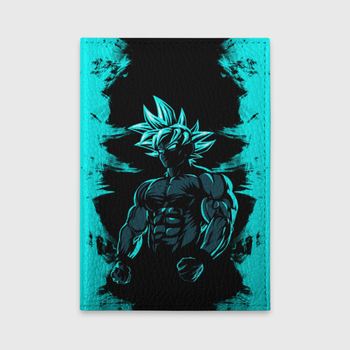 Обложка для автодокументов Goku - Dragon ball, цвет желтый